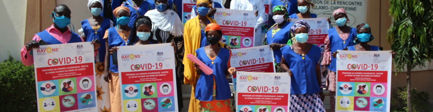 Protecting women from COVID-19 in conflict zones.
