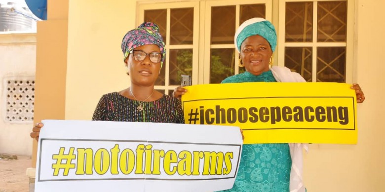 On the left, Honorable Member of the Adamawa State House of Assembly and on the right, CSDEA’s Program Adviser 