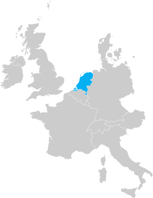 Map of The Netherlands