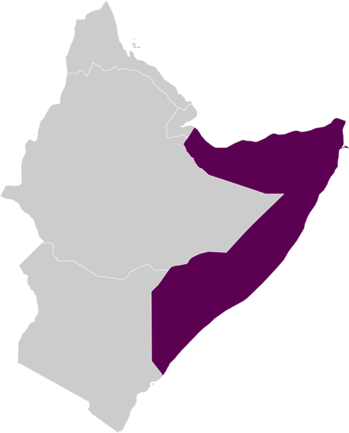 Map of Somalia