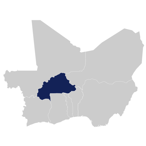 Bukina Faso Map