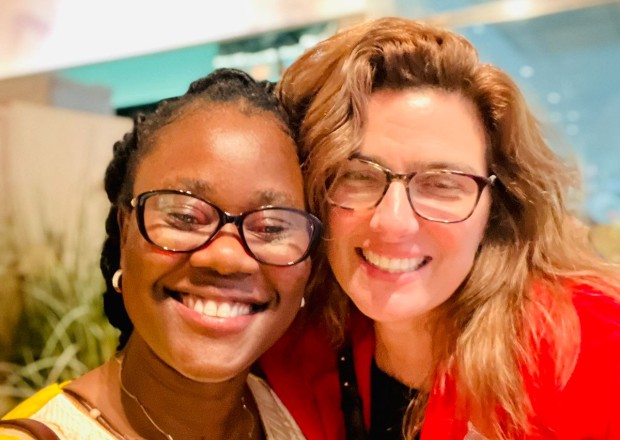Gwendolyn Myers and Elizabeth Hume