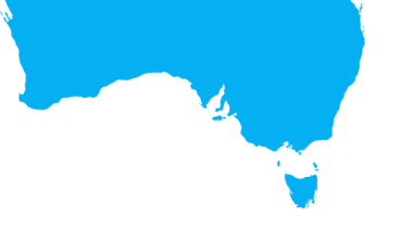 Map of Australia