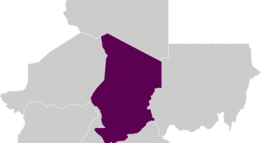Map of Chad