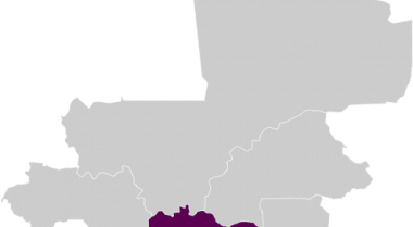 Map of Côte d'Ivoire