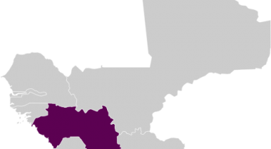 Map of Guinea