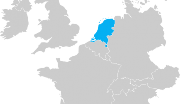 Map of The Netherlands