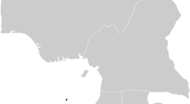 Map of Sao Tome & Principe