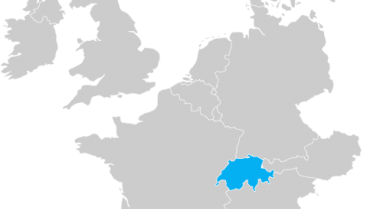 Map of Switzerland