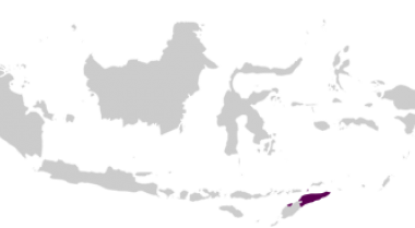 Map of Timor Leste