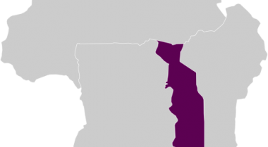 Map of Togo
