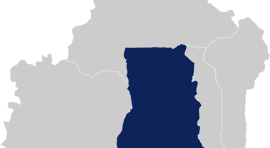 Ghana map