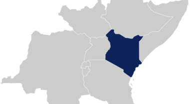 kenya map